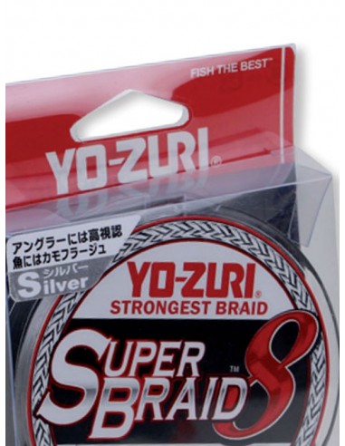 Yo-Zuri Super Braid 8 Grey 150m