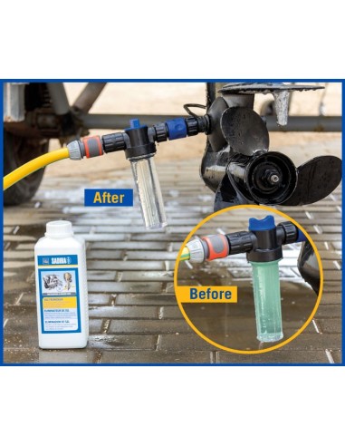 Aplicador eliminador de sal