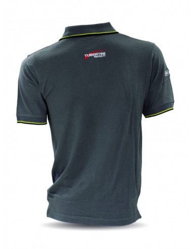 Polo Tubertini Cinza