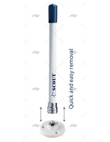 Antena VHF 0.22mt SCOUT