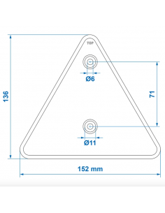 Triângulo Refletor 2
