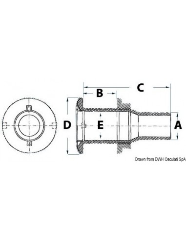 Saída de Água Cromada 3/4"