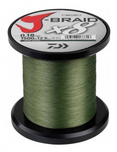 Daiwa J-Braid X8 Dark Green...