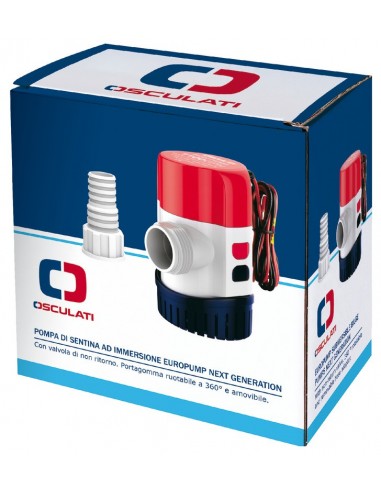 Bomba de esgoto Europump 1100 12V