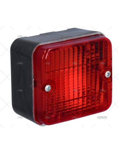 LUZ NEVOEIRO STD VERMELHO 80x70x55mm