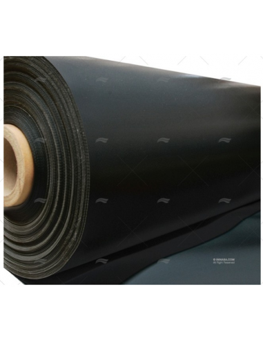 Tela náutica pvc 1.5mtx1mt preta