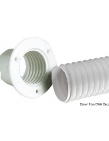 Tubo flexível branco 50.8mm