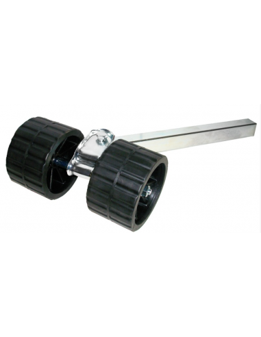 Tubo com rolos lateral 40mm