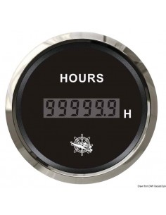 Conta Horas Digital Preto /...