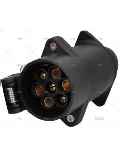 Tomada fêmea 7polos