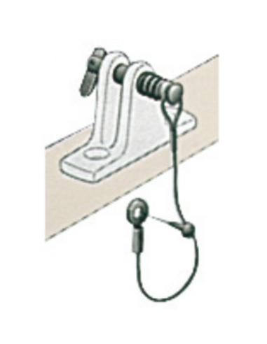 Cabo c/cavilha dobrável c/mola