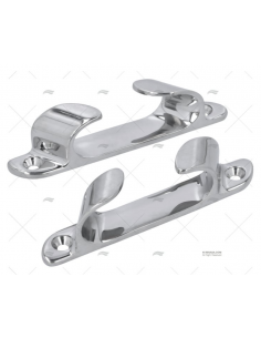 Guia inox p/ cabos (par) 150mm