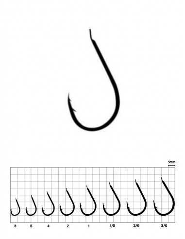 Sasame Chinu Double Barb F-838