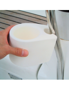 Suporte branco p/ latas