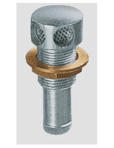 Respirador inox p/ depósito